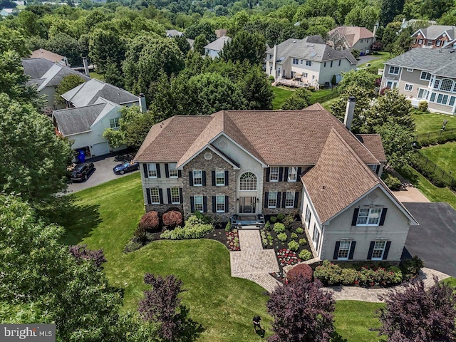 22 Thomas Speakman Dr Unit 76, Glen Mills, PA 19342 - aerial perspective of suburban area