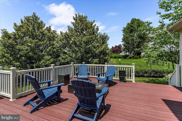 22 Thomas Speakman Dr Unit 76, Glen Mills, PA 19342 - view of wooden terrace