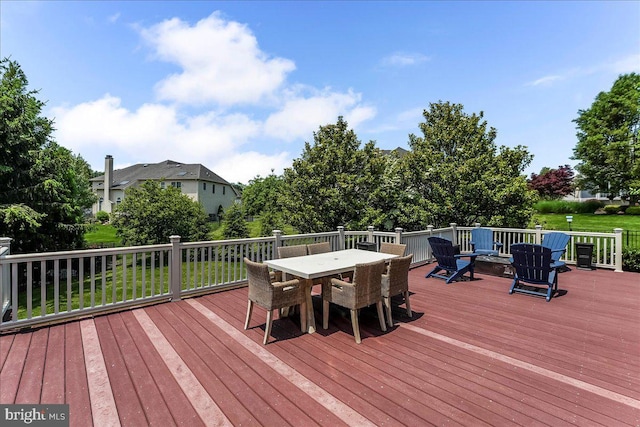 22 Thomas Speakman Dr Unit 76, Glen Mills, PA 19342 - wooden terrace with outdoor dining space