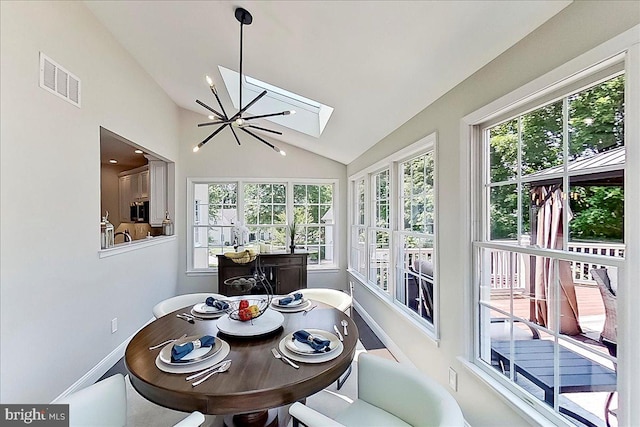 22 Thomas Speakman Dr Unit 76, Glen Mills, PA 19342 - sunroom / solarium with vaulted ceiling and a skylight