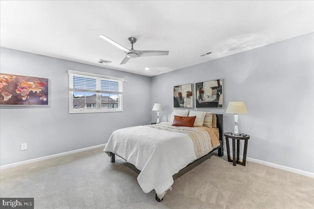 22 Thomas Speakman Dr Unit 76, Glen Mills, PA 19342 - carpeted bedroom with baseboards and ceiling fan
