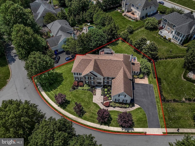 22 Thomas Speakman Dr Unit 76, Glen Mills, PA 19342 - aerial view of property's location with property boundaries highlighted
