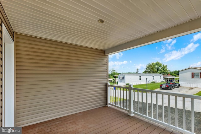 116 Carbridge Rd W, Stewartstown, PA 17363 - wooden terrace with a residential view