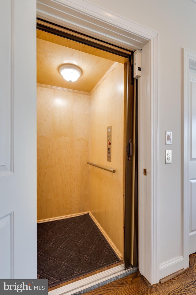 18 S Roberts Rd, Bryn Mawr, PA 19010 - elevator with baseboards