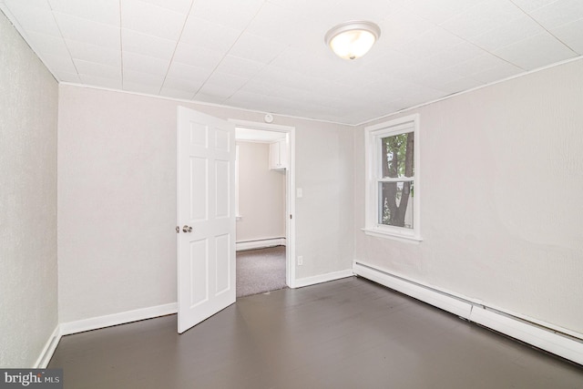 422 N High St, Duncannon, PA 17020 - spare room featuring baseboard heating and a baseboard heating unit