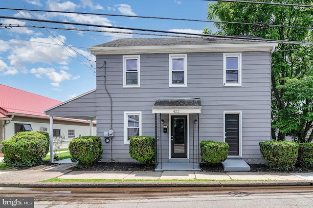 422 N High St, Duncannon, PA 17020 - view of front of property with a shingled roof