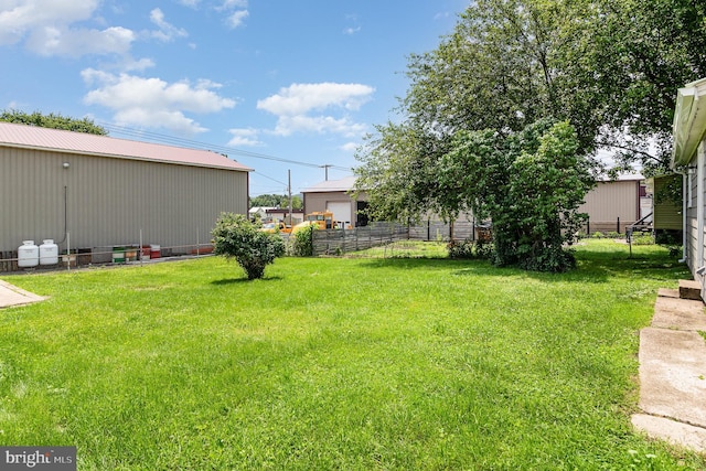 422 N High St, Duncannon, PA 17020 - view of yard featuring an outbuilding