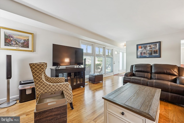 904 Hyde Rd, Silver Spring, MD 20902 - living area with light wood-style flooring