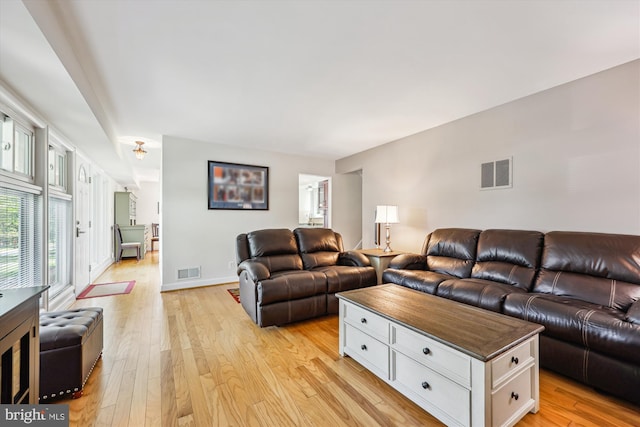 904 Hyde Rd, Silver Spring, MD 20902 - living room featuring light wood finished floors and baseboards