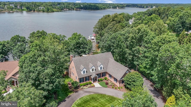 11203 Field Cir, Spotsylvania, VA 22551 - view of subject property with a nearby body of water and a forest