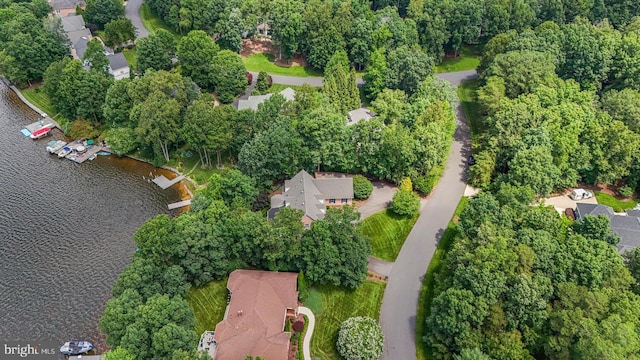 11203 Field Cir, Spotsylvania, VA 22551 - aerial view of property and surrounding area with a nearby body of water