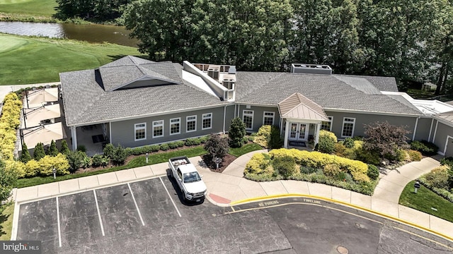 11203 Field Cir, Spotsylvania, VA 22551 - bird's eye view of a large body of water and a golf course