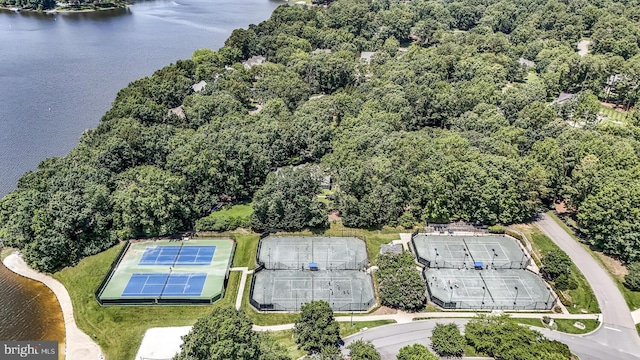 11203 Field Cir, Spotsylvania, VA 22551 - bird's eye view of a large body of water