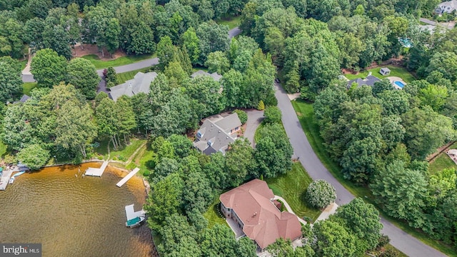 11203 Field Cir, Spotsylvania, VA 22551 - aerial view of property and surrounding area featuring a large body of water