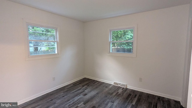 1414 Osborne Dr, Port Norris, NJ 08349 - spare room featuring healthy amount of natural light and dark wood-style floors