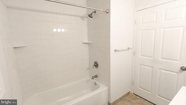 1414 Osborne Dr, Port Norris, NJ 08349 - full bathroom featuring shower / bathtub combination and tile patterned floors