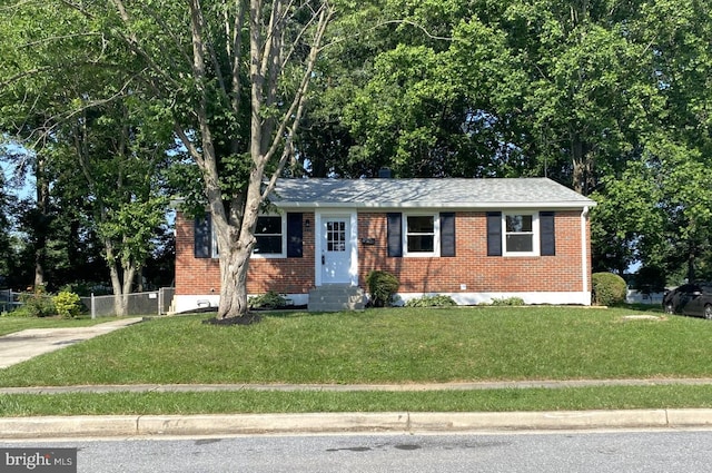 423 Highmeadow Rd, Reisterstown, MD 21136 - view of front of home featuring brick siding and entry steps