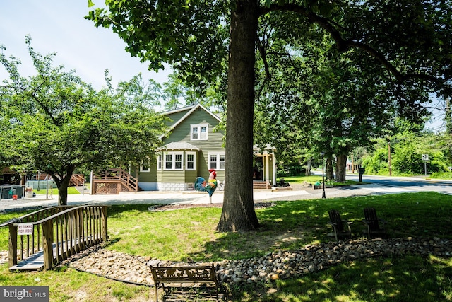 674 Good Intent Rd, Blackwood, NJ 08012 - view of front facade featuring a front lawn