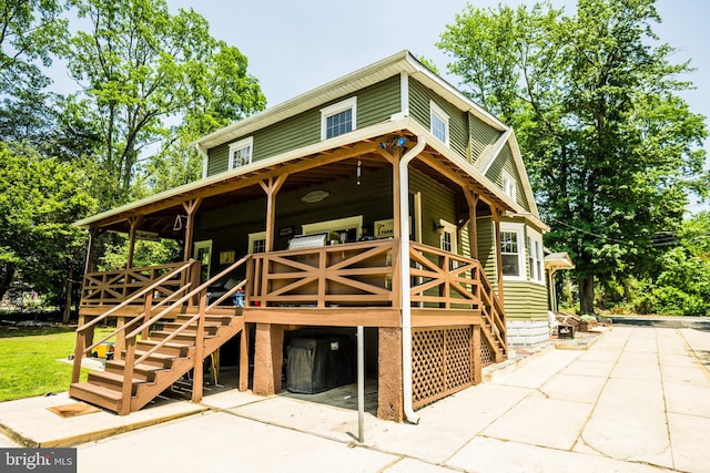 674 Good Intent Rd, Blackwood, NJ 08012 - view of front of property featuring concrete driveway and stairs