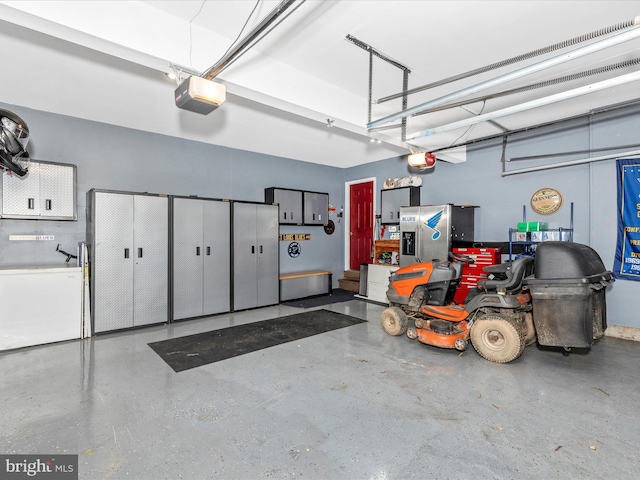 6108 Fieldcrest Dr, Frederick, MD 21701 - garage with a garage door opener