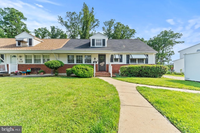 1922 Brookdale Rd, Baltimore, MD 21244 - view of front of property with brick siding and a front lawn