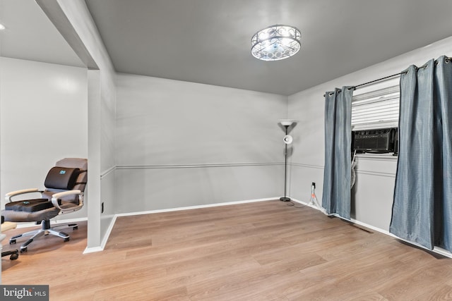 1922 Brookdale Rd, Baltimore, MD 21244 - unfurnished office featuring light wood finished floors and cooling unit
