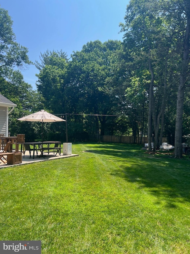 65 Shady Brook Ln, Princeton, NJ 08540 - view of yard with a patio area