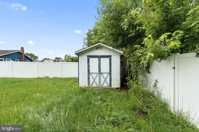 21 Jerrys Ave, Clayton, NJ 08312 - view of shed with a fenced backyard