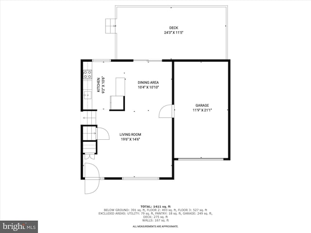6250 Fairbourne Ct, Hanover, MD 21076 - view of home floor plan
