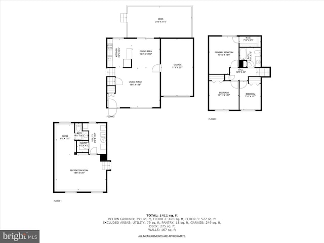 6250 Fairbourne Ct, Hanover, MD 21076 - view of floor plan / room layout