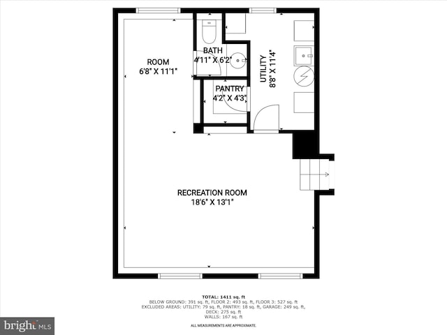 6250 Fairbourne Ct, Hanover, MD 21076 - view of property floor plan