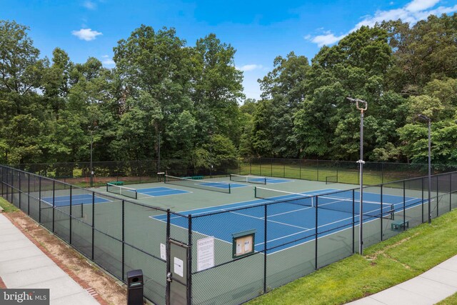 5840 Wescott Hills Way, Alexandria, VA 22315 - view of tennis court