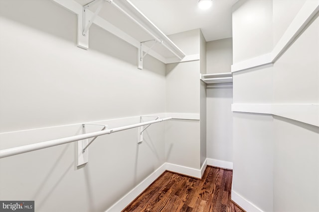 4711 Pontiac Dr, Annandale, VA 22003 - walk in closet featuring dark wood finished floors