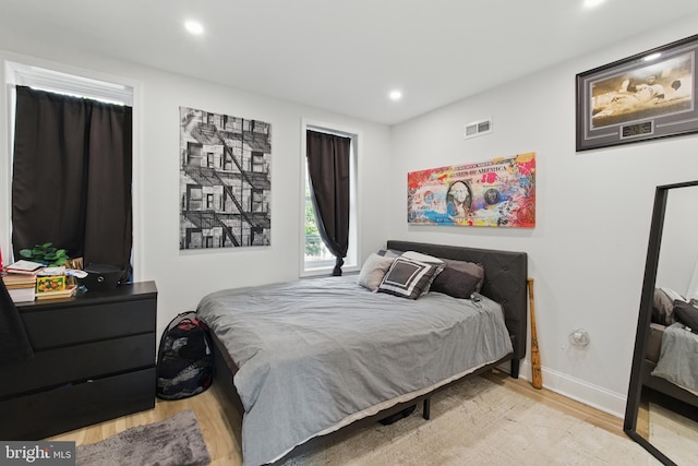 2246 N Hancock St, Philadelphia, PA 19133 - bedroom with wood finished floors and recessed lighting