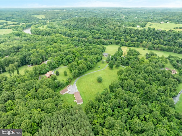 364 Stoney Bottom Rd, Front Royal, VA 22630 - drone / aerial view of a forest