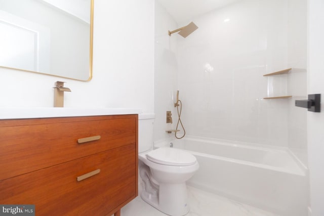 6827 Highland Ave, Pennsauken, NJ 08110 - bathroom featuring vanity and shower / bathtub combination