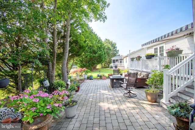 37126 Solitude Dr, Selbyville, DE 19975 - view of patio