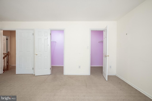 23 Navesink Dr, Pennington, NJ 08534 - unfurnished bedroom featuring a spacious closet, a closet, and light carpet