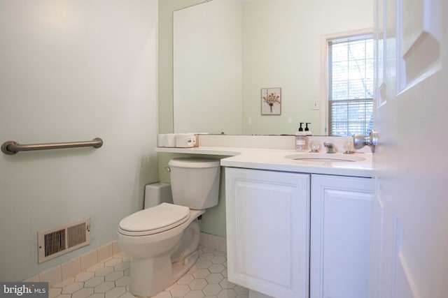 23 Navesink Dr, Pennington, NJ 08534 - bathroom with tile patterned floors and vanity