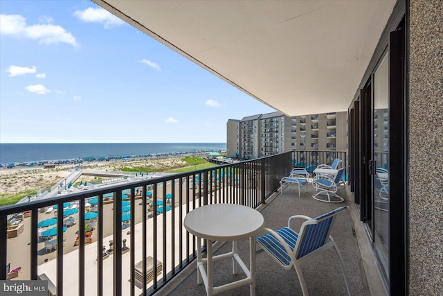 403 N Edgewater House Rd Unit 403N, Bethany Beach, DE 19930 - balcony with a water view