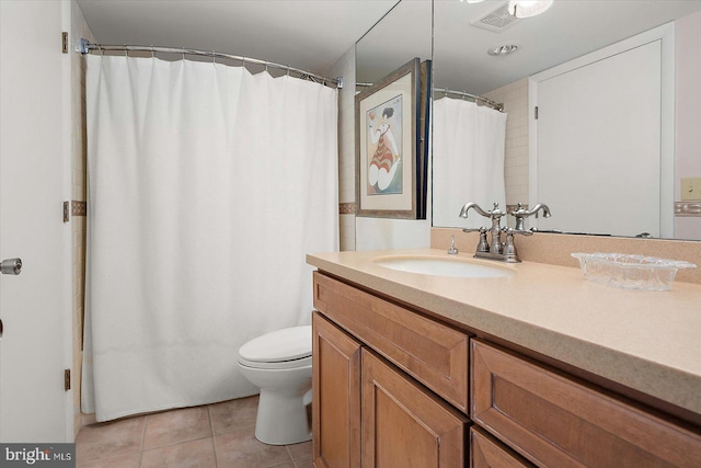 403 N Edgewater House Rd Unit 403N, Bethany Beach, DE 19930 - bathroom with tile patterned flooring, vanity, and a shower with shower curtain