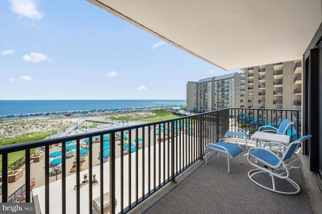403 N Edgewater House Rd Unit 403N, Bethany Beach, DE 19930 - balcony with a water view