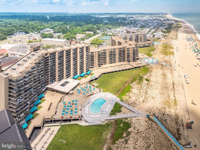 403 N Edgewater House Rd Unit 403N, Bethany Beach, DE 19930 - drone / aerial view of a pool