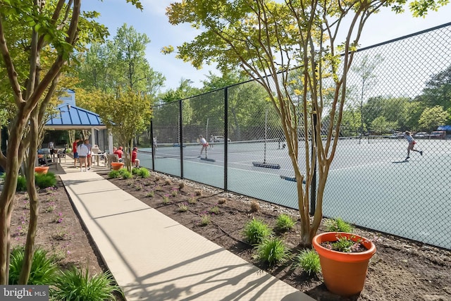 403 N Edgewater House Rd Unit 403N, Bethany Beach, DE 19930 - view of tennis court