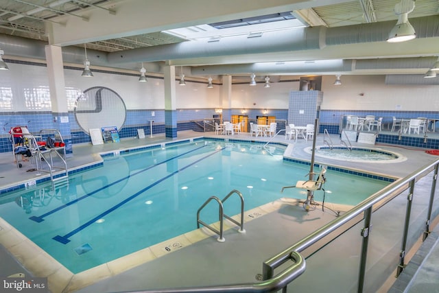 403 N Edgewater House Rd Unit 403N, Bethany Beach, DE 19930 - view of indoor pool
