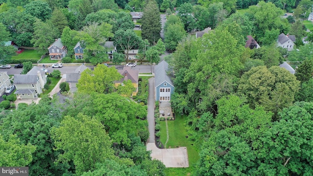 18 Hart Ave, Hopewell, NJ 08525 - aerial view of property and surrounding area with nearby suburban area