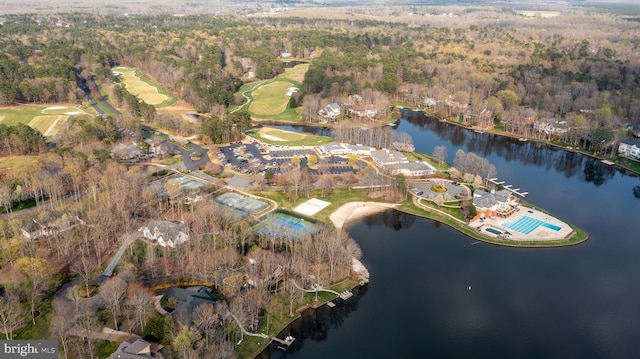 11204 Fawn Lake Pkwy, Spotsylvania, VA 22551 - view of property location featuring a forest and a large body of water