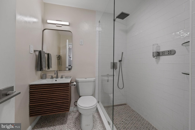 2829 Connecticut Ave NW Unit 706, Washington, DC 20008 - bathroom with vanity and tiled shower