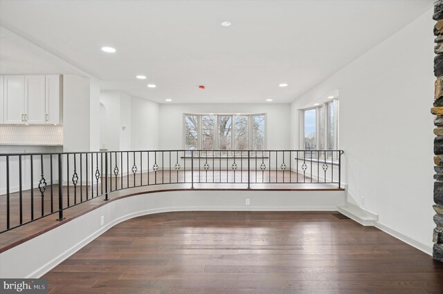 4127 Presidential Dr, Lafayette Hill, PA 19444 - empty room featuring hardwood / wood-style flooring and recessed lighting