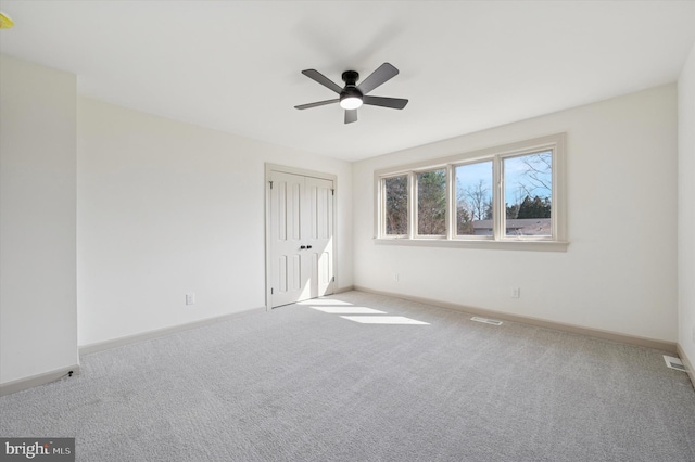 4127 Presidential Dr, Lafayette Hill, PA 19444 - unfurnished bedroom featuring carpet flooring, a closet, and a ceiling fan